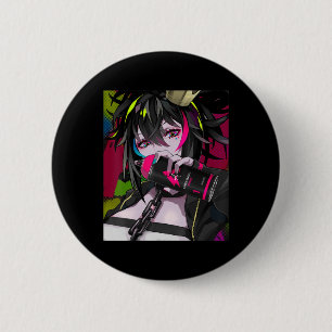 Anime Girl Kawaii Waifu Aesthetic Japan Otaku Knapp