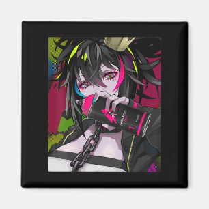 Anime Girl Kawaii Waifu Aesthetic Japan Otaku Magnet