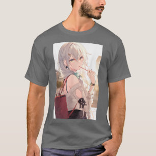 Anime Girl Kawaii Waifu Aesthetic Japan Otaku T Shirt