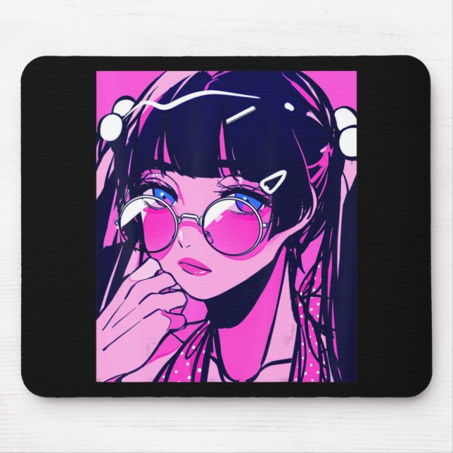 Anime Girl Kawaii Waifu Rosa Aesthetic Japan Ot Musmatta (Framsidan)