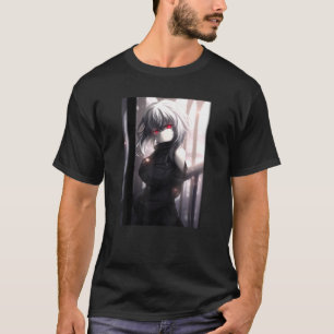 Anime Girl Kawaii Yandere Waifu Aesthetic Japanskt T Shirt