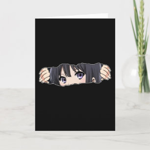 Anime Girl Kort