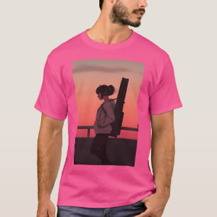 Anime Girl Lofi 90'S T Shirt