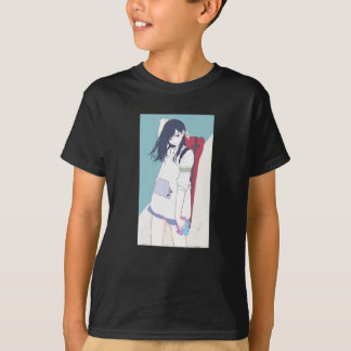 Anime Girl Lofi Aesthetic Retro 90s Waifu Japanese T Shirt