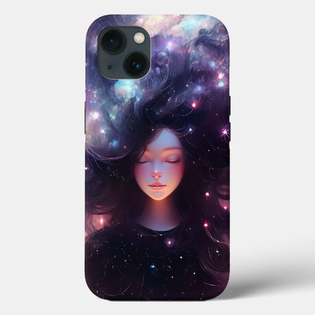 Anime Girl made of Stars (Baksida)