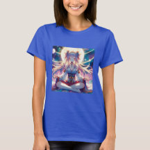 Anime Girl Meditating Andlig
