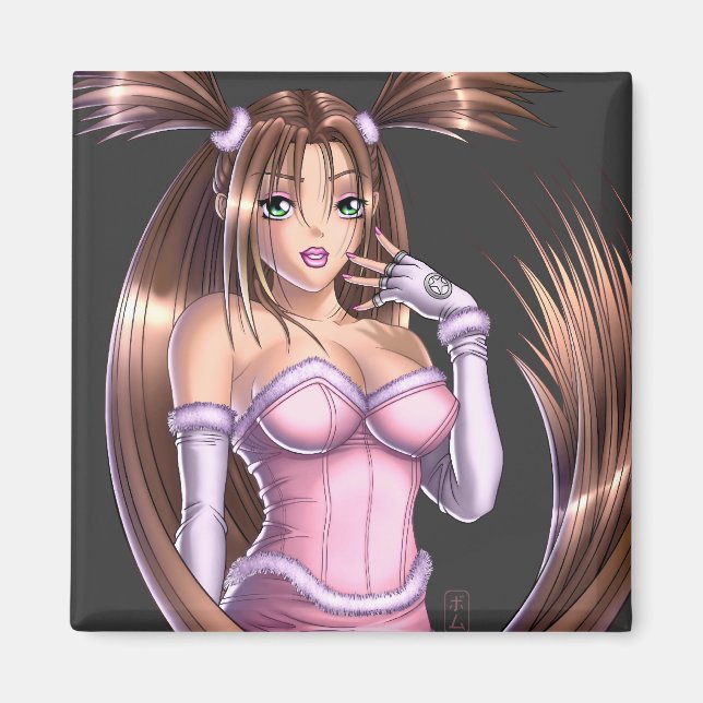 Anime Girl - Nikki Magnet (Framsidan)