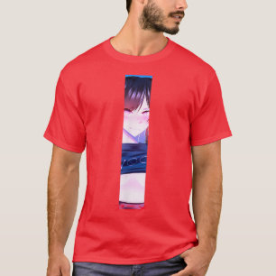 Anime Girl Öga Anime in japanska Characters Girl T Shirt