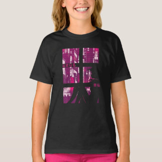 Anime Girl Öga - Japan Culture Art - Japanska Aes T Shirt