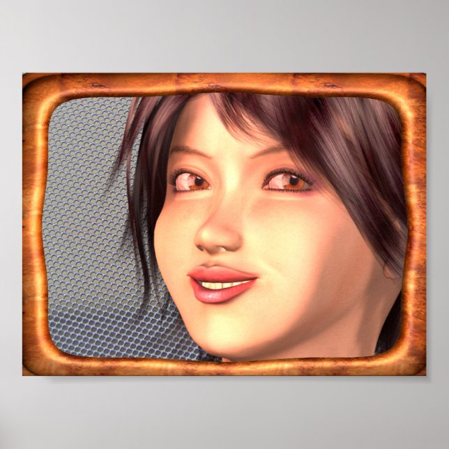 Anime Girl Poster (Framsidan)