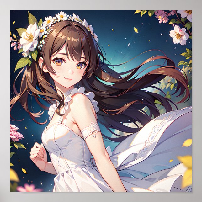 Anime Girl Poster (Framsidan)