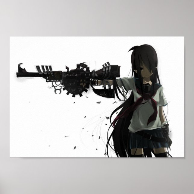 Anime Girl Power Poster (Framsidan)
