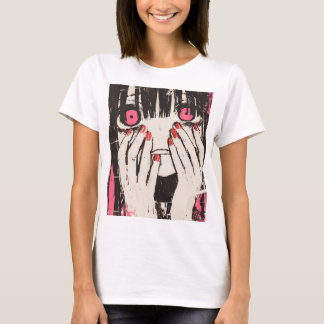 Anime Girl Prated T Shirt