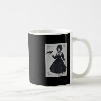 Anime Girl Sad Retro Aesthetic Japanese Otaku Kaffemugg