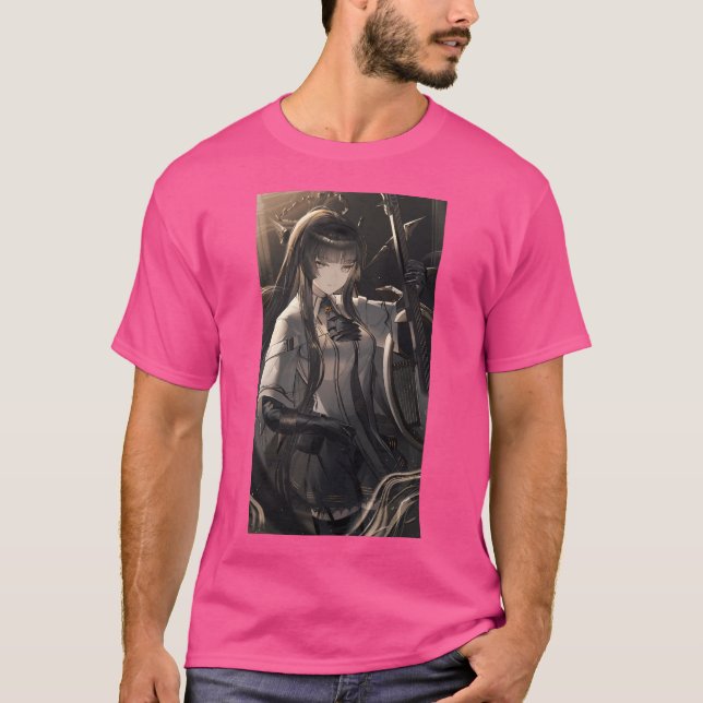 Anime Girl T Shirt (Framsida)