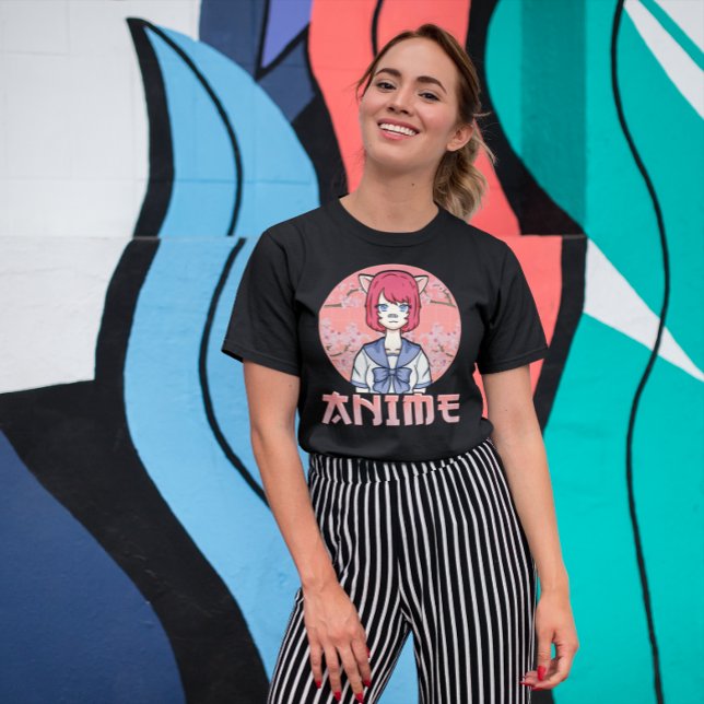 Anime Girl T Shirt (Skapare uppladdad)