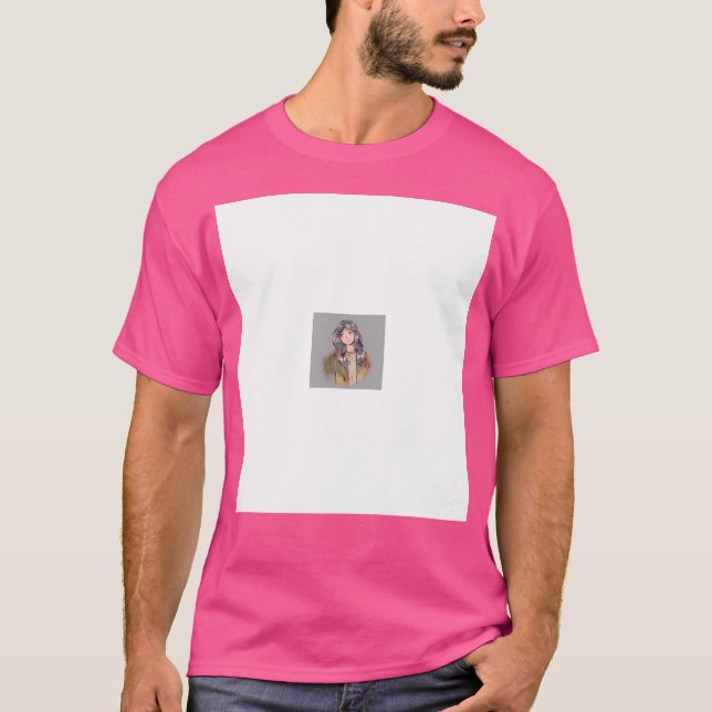 Anime Girl T Shirt (Framsida)