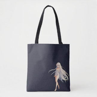 Anime Girl Tote Bag Tygkasse