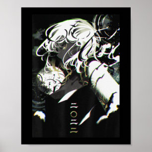 Anime Girl Waifu Aesthetic Japana Otaku Poster