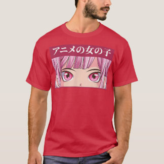 Anime Girl Waifu Japanese Aesthetic Kawaii Otaku T Shirt
