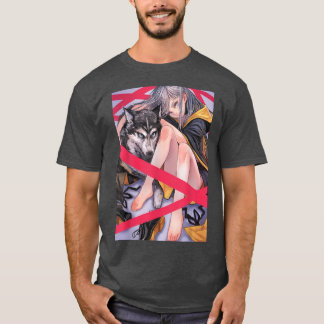 Anime Girl Waifu Varg Aesthetic Japana Otaku T Shirt