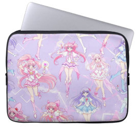 Anime Girls av Natasha Us Laptop Fodral