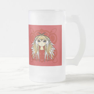 Anime Girls Gifts Frostat Ölglas