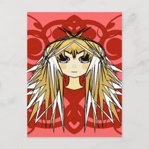 Anime Girls Gifts Vykort