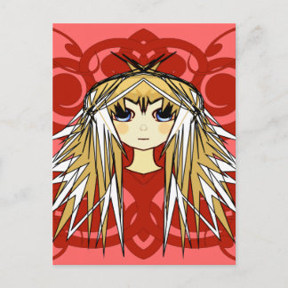 Anime Girls Gifts Vykort
