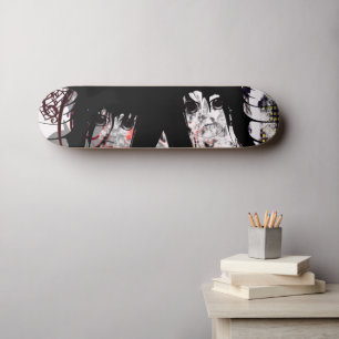 Anime Girls Old School Skateboard Bräda 21,6 Cm