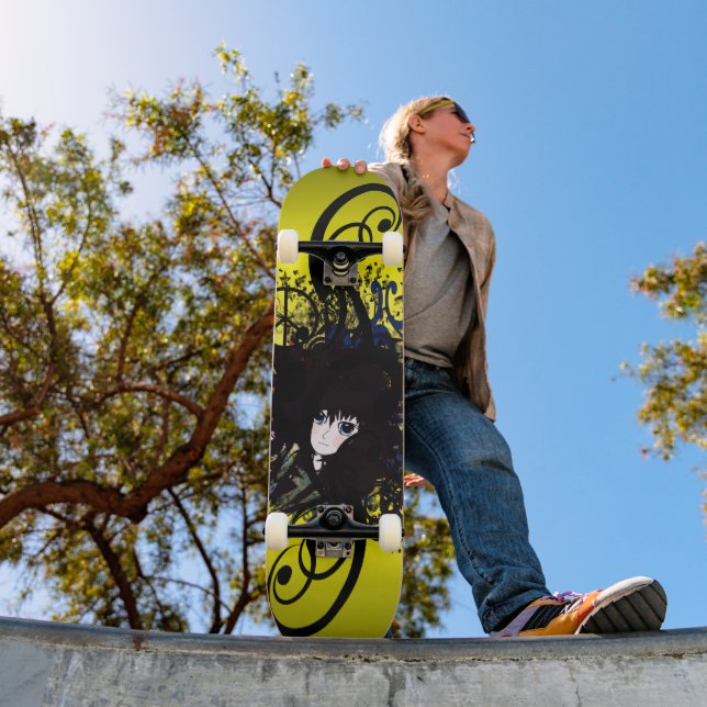 Anime Girls Skateboard Bräda 19,5 Cm (Utomhus 1)