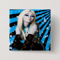 Anime glaserad Elfin flicka