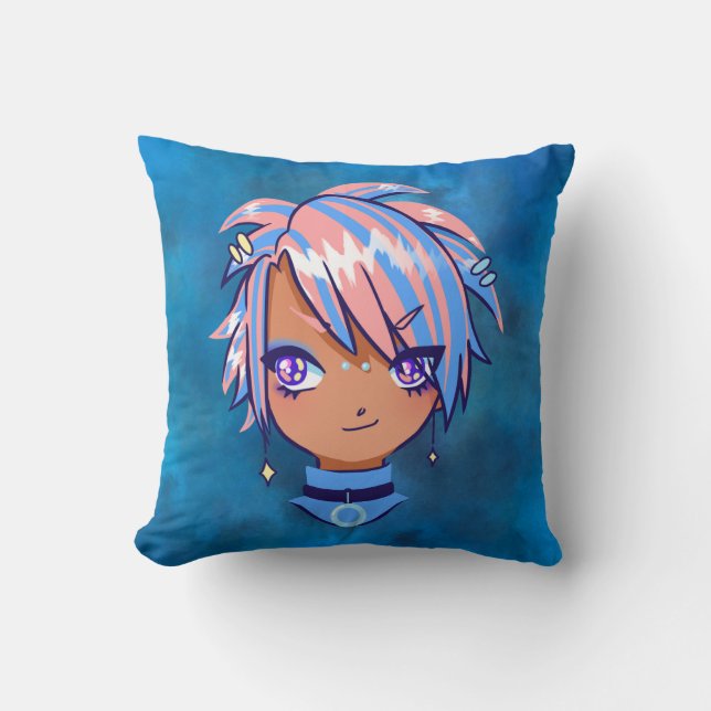 Anime Glöd Kudde (Framsida)