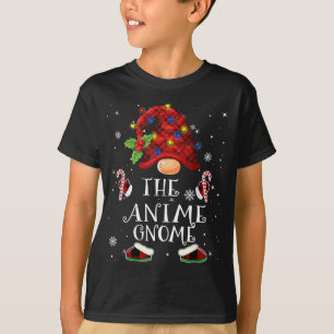 Anime Gnome Buffalo Play Julgran Light T Shirt