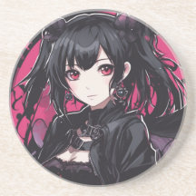 Anime Goth Girl Fantasy Art
