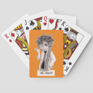 Anime Guy O SNAP, Original Teckning Casinokort
