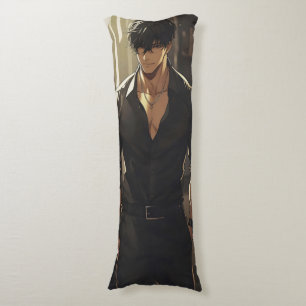 Anime Handsome Dangerous Man Kroppskudde