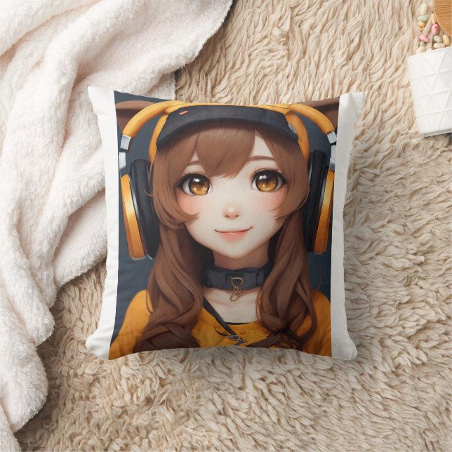 "Anime Harmony Boutique" Kudde (Filt)
