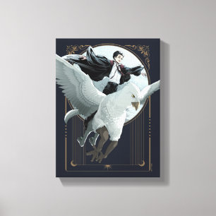 Anime HARRY POTTER™ Flyg med Buckbeak Canvastryck