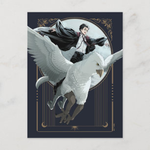 Anime HARRY POTTER™ Flyg med Buckbeak Vykort