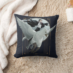 Anime HARRY POTTER™-flygning med Buckbeak Kudde