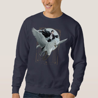 Anime HARRY POTTER™-flygning med Buckbeak Lång Ärmad Tröja