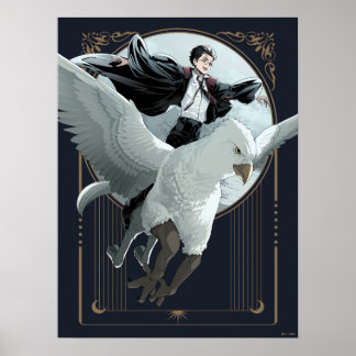 Anime HARRY POTTER™ Flygning med Buckbeak Poster