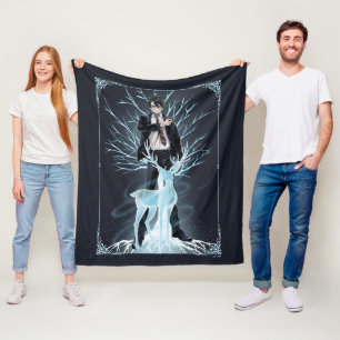 Anime HARRY POTTER™ Hjort-Patronus Fleecefilt
