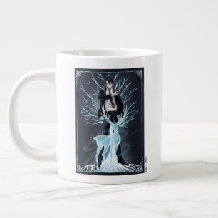 Anime HARRY POTTER™ Hjort Patronus Jumbo Mugg