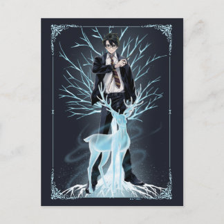 Anime HARRY POTTER™ Hjort Patronus Vykort