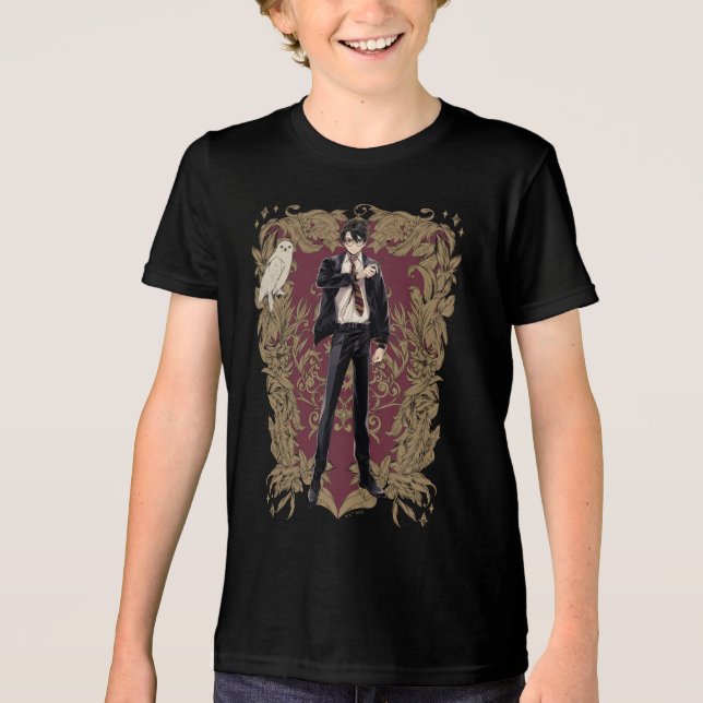 Anime HARRY POTTER™ Ornate Ram T Shirt (Framsida)