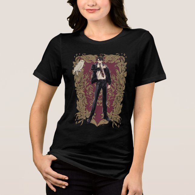 Anime HARRY POTTER™ Ornate Ram T Shirt (Framsida)