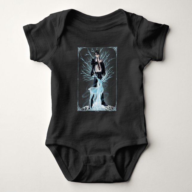 Anime HARRY POTTER™ Stag Patronus T Shirt (Framsida)