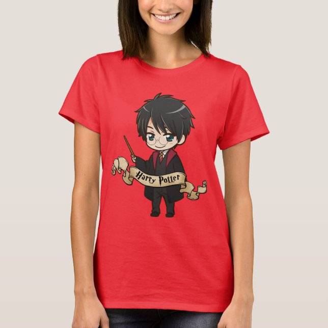 Anime Harry Potter T Shirt (Framsida)